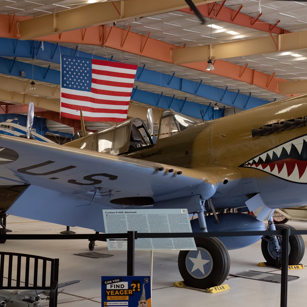 Your donation helps maintain aircraft like the War Eagles' P-40 Warhawk! 